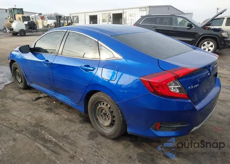 2021 Honda Civic Lx из США, поврежденный, VIN 2HGFC2F6XMH532934